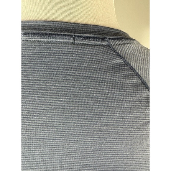 Smartwool Blue Raglan Long Sleeve Tee Fitted - Picture 12 of 15